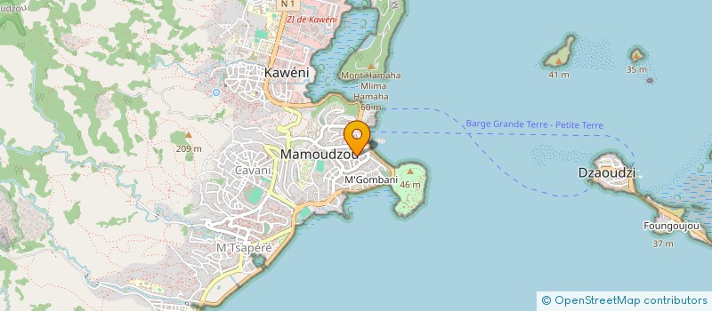 localisation de l'entreprise SARL LE MALOYA à MAMOUDZOU