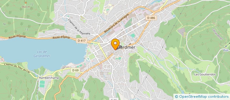 localisation de l'entreprise SARL LE MANHATTAN à GERARDMER