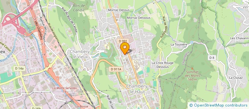 localisation de l'entreprise SARL LE MARCHE D'ASIE à CHAMBERY