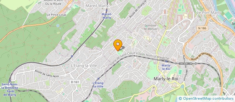 localisation de l'entreprise SARL LE MARCHE MINI PRIX  MARLY-LE-ROI