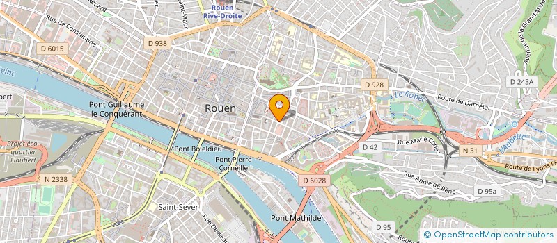 localisation de l'entreprise SARL LE MARTAINVILLE  ROUEN