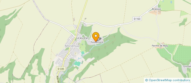 localisation de l'entreprise SARL LE MAS FLEURI  MORIENVAL