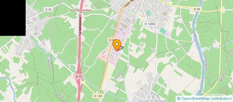 localisation de l'entreprise SARL LE MAS ROUCH  PAULHAN