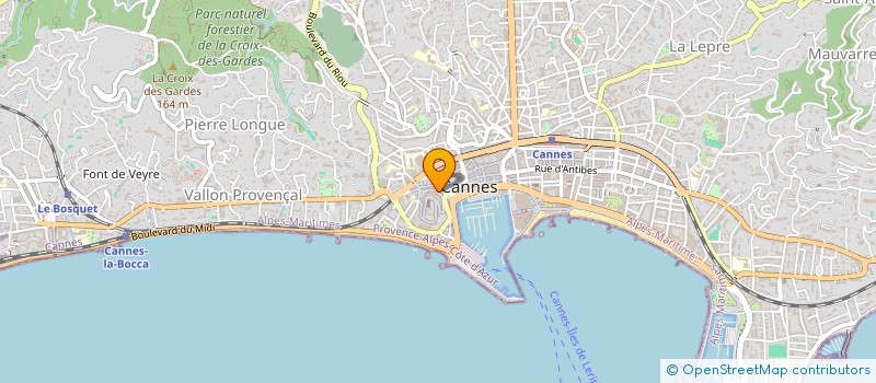 localisation de l'entreprise SARL LE MASCHOU  CANNES