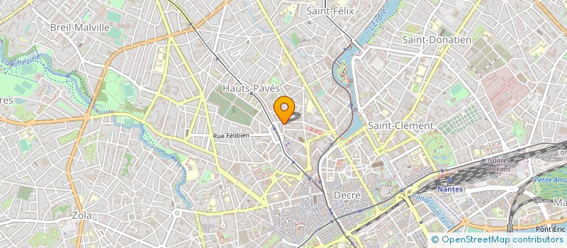 localisation de l'entreprise SARL LE MENAGER à NANTES