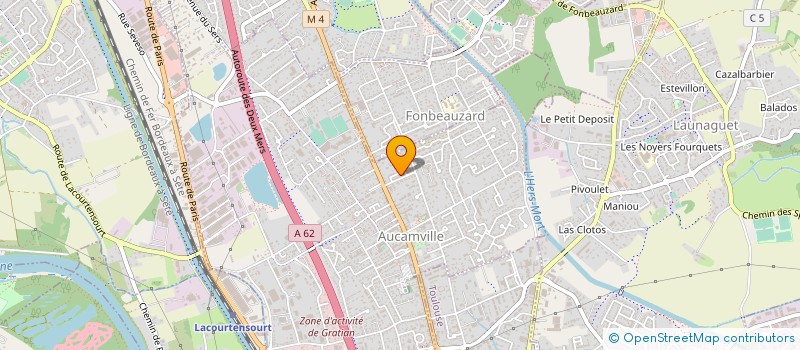 localisation de l'entreprise SARL LE MENUISIER à AUCAMVILLE