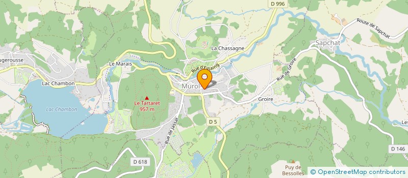 localisation de l'entreprise SARL LE MERVEILLEUX  MUROL