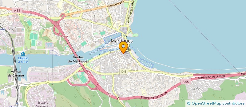 localisation de l'entreprise SARL LE MET à MARTIGUES