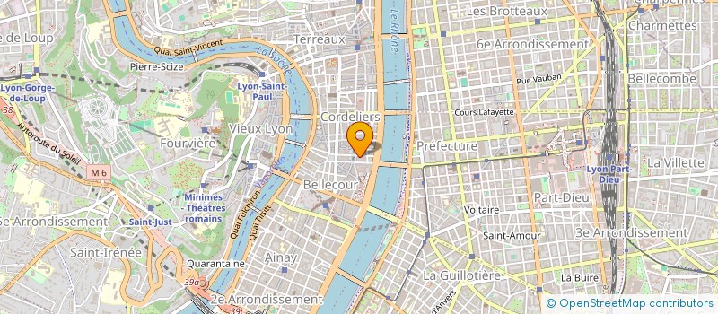 localisation de l'entreprise SARL LE METROPOLE  LYON