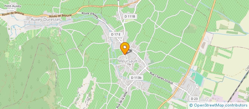 localisation de l'entreprise SARL LE MEURGER  MEURSAULT