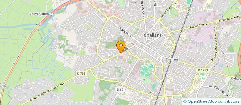 localisation de l'entreprise SARL LE MIGNON à CHALLANS
