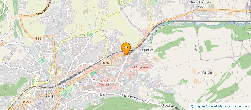 localisation de l'entreprise SARL LE MISSISSIPPI  GAP