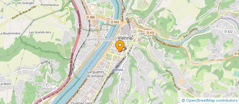 localisation de l'entreprise SARL LE MOLIERE  VIENNE