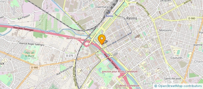 localisation de l'entreprise SARL LE MONACO à REIMS
