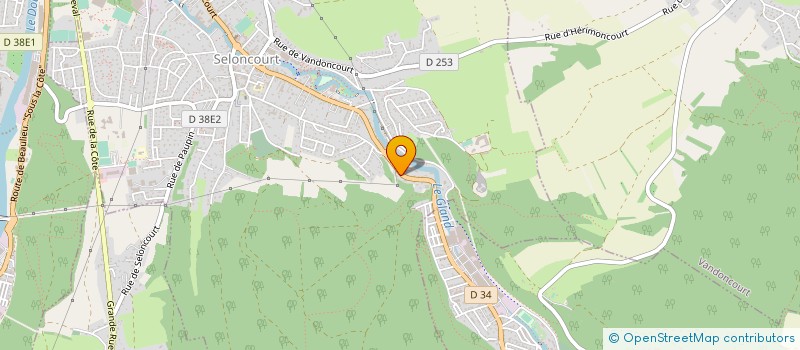 localisation de l'entreprise SARL LE MONARQUE à SELONCOURT