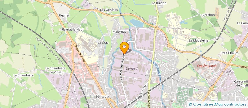 localisation de l'entreprise SARL LE MONDE DU HALAL à BOURG-EN-BRESSE