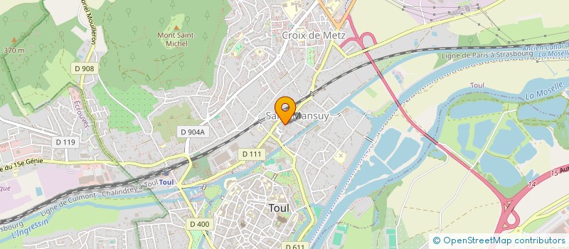 localisation de l'entreprise SARL LE MONDE DU SILENCE  TOUL