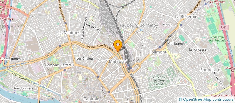 localisation de l'entreprise SARL LE 'MONT ARARAT à TOULOUSE