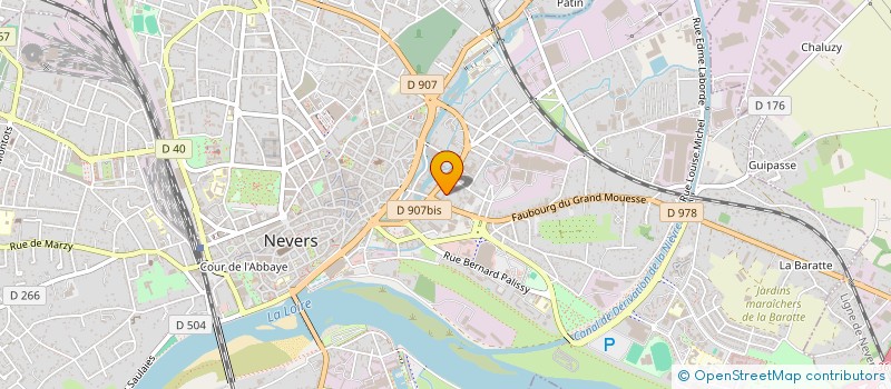 localisation de l'entreprise SARL LE MORVAN à NEVERS