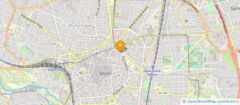 localisation de l'entreprise SARL LE MOSQUITO à DIJON