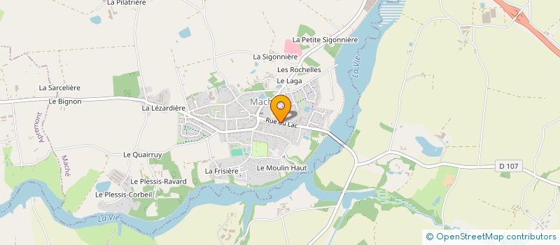 localisation de l'entreprise SARL LE MOUEL ERIC  COEX