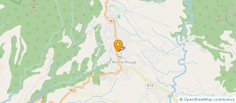 localisation de l'entreprise SARL LE MOULIN A CANNE à MORNE ROUGE