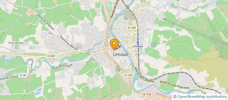 localisation de l'entreprise SARL LE MOULIN DE FOURMINIS  LIMOUX