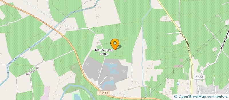 localisation de l'entreprise SARL LE MOULIN DE LAVAL  BELLEGARDE