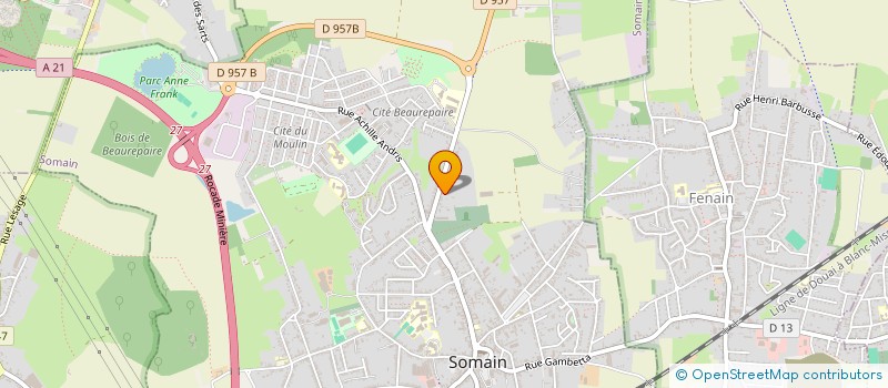 localisation de l'entreprise SARL LE MUID OBSTACLES FRANCE à SOMAIN