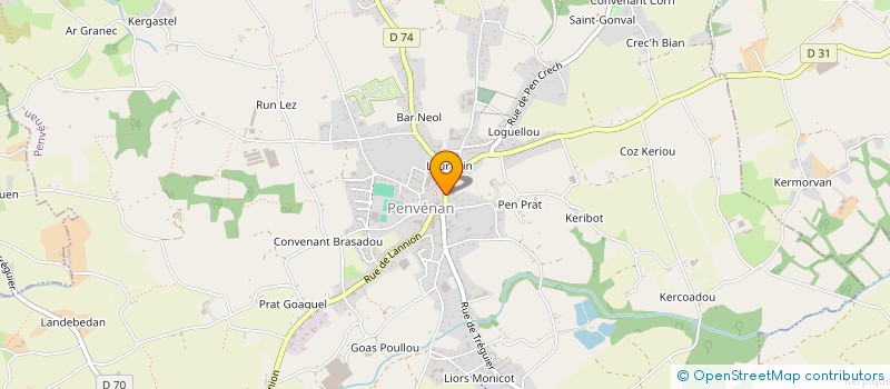 localisation de l'entreprise SARL LE NABOUR à PENVENAN