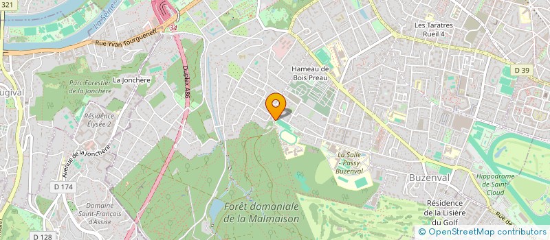 localisation de l'entreprise SARL LE NAY SAINT-HONORE à RUEIL-MALMAISON