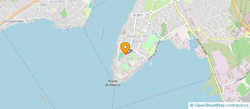 localisation de l'entreprise SARL LE NEGRENEYS  BALARUC-LES-BAINS