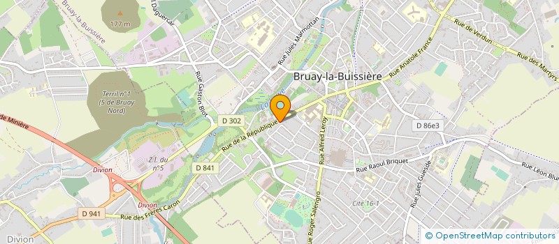 localisation de l'entreprise SARL LE NEWS JENKINS à BRUAY-LA-BUISSIERE