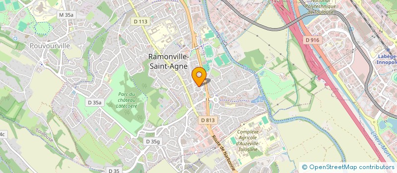 localisation de l'entreprise SARL LE NEZET à RAMONVILLE ST AGNE