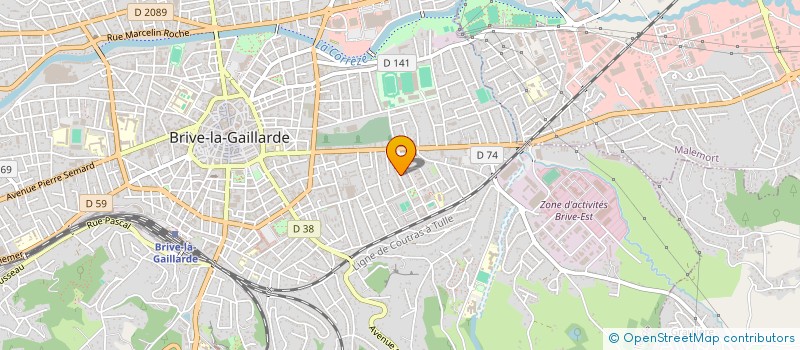 localisation de l'entreprise SARL LE NIL à BRIVE-LA-GAILLARDE