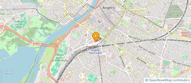 localisation de l'entreprise SARL LE NOEN à ANGERS
