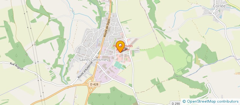 localisation de l'entreprise SARL LE NOISETIER à SAINTS-GEOSMES