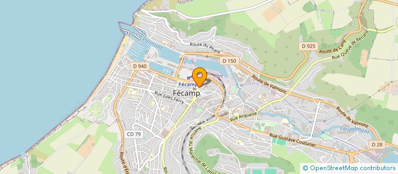 localisation de l'entreprise SARL LE NOMADE  FECAMP