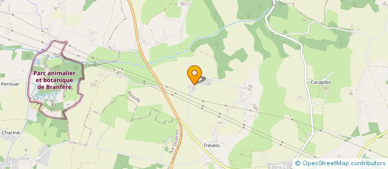 localisation de l'entreprise SARL LE NORMAND RENE COUVERTURE  PEAULE