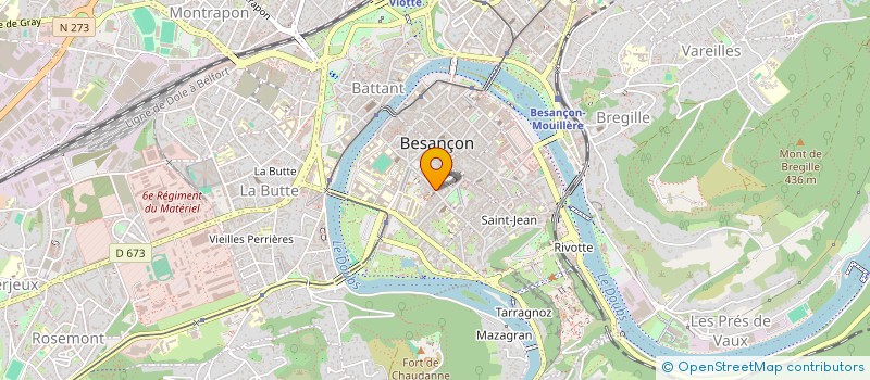 localisation de l'entreprise SARL LE P'TIT VELLE à BESANCON