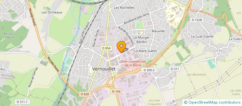 localisation de l'entreprise SARL LE PACHA à VERNOUILLET