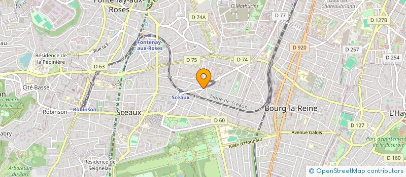 localisation de l'entreprise SARL LE PACIFIQUE à SCEAUX