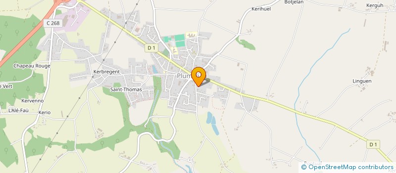 localisation de l'entreprise SARL LE PAIH FRERES à PLUMELIAU-BIEUZY