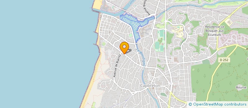 localisation de l'entreprise SARL LE PAIN DE L OCEANE à CAPBRETON
