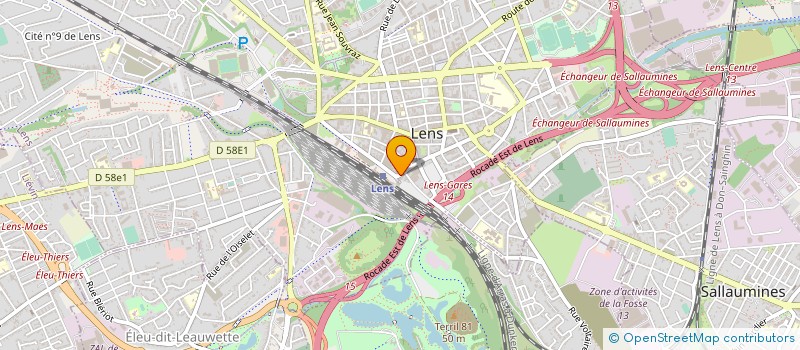 localisation de l'entreprise SARL LE PAIN DE LA BOUCHE à LENS