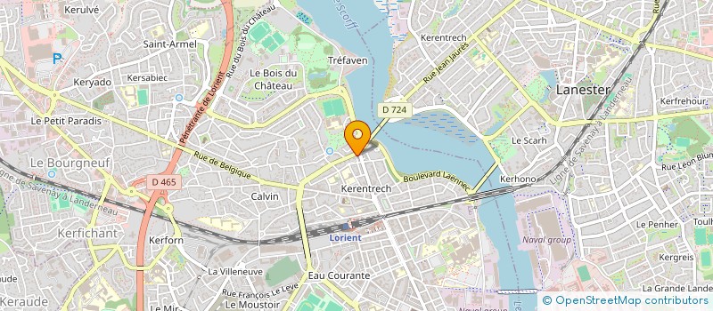 localisation de l'entreprise SARL LE PAIN DU SCORFF  LORIENT