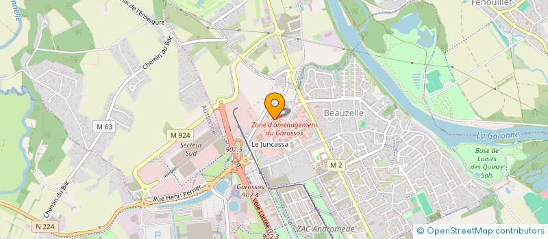 localisation de l'entreprise SARL LE PALACE D ORIENT  BEAUZELLE