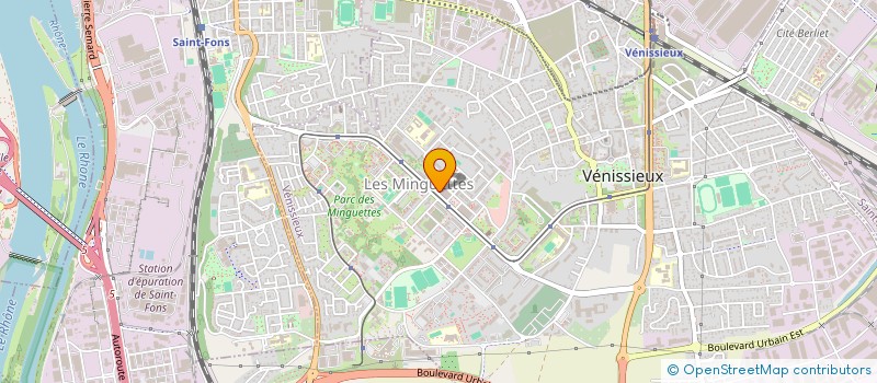 localisation de l'entreprise SARL LE PALAIS D ORIENT à VENISSIEUX