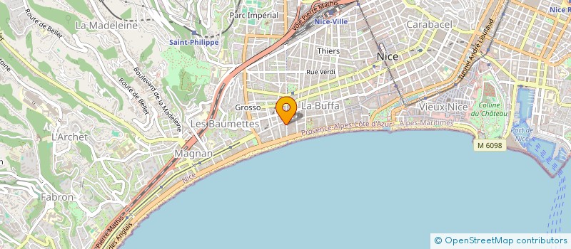 localisation de l'entreprise SARL LE PALAIS DU COMMERCE à NICE