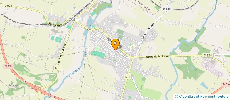 localisation de l'entreprise SARL LE PALMA à GIMONT